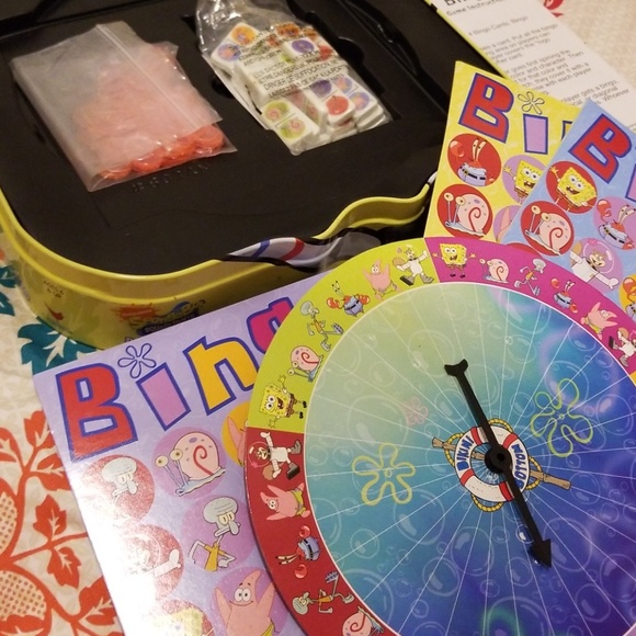 Spongebob Squarepants Bingo and Domino Game - Picture 2 of 3